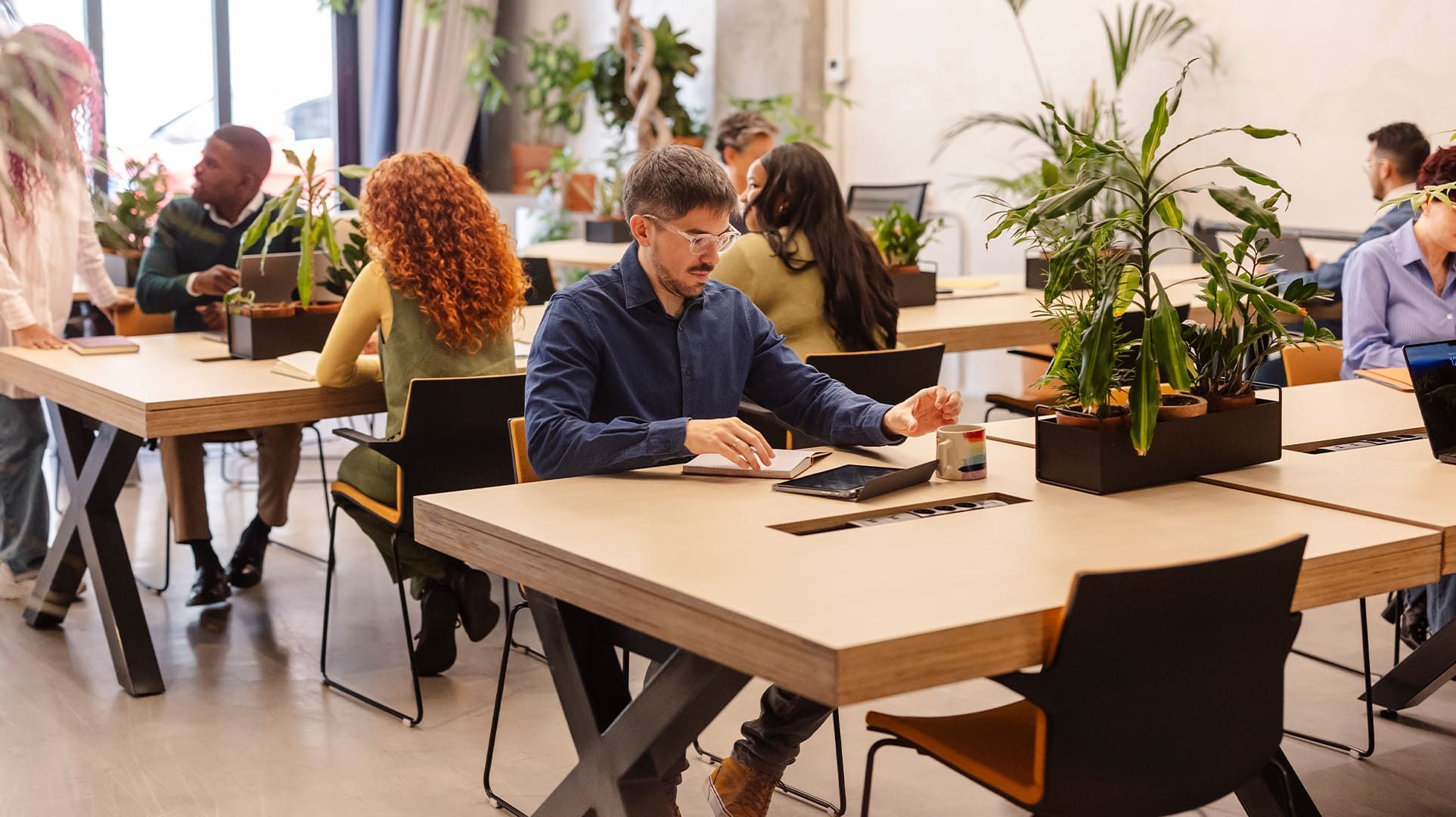 Article Aire+ - Acoustique, lumire, flexibilit : les cls d’un coworking efficace et confortable
