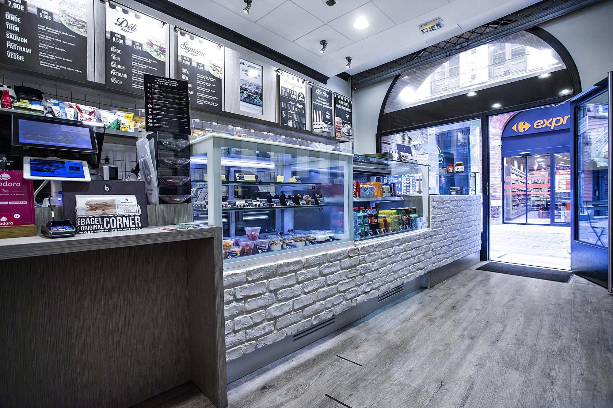 Réalisation Bagel Corner